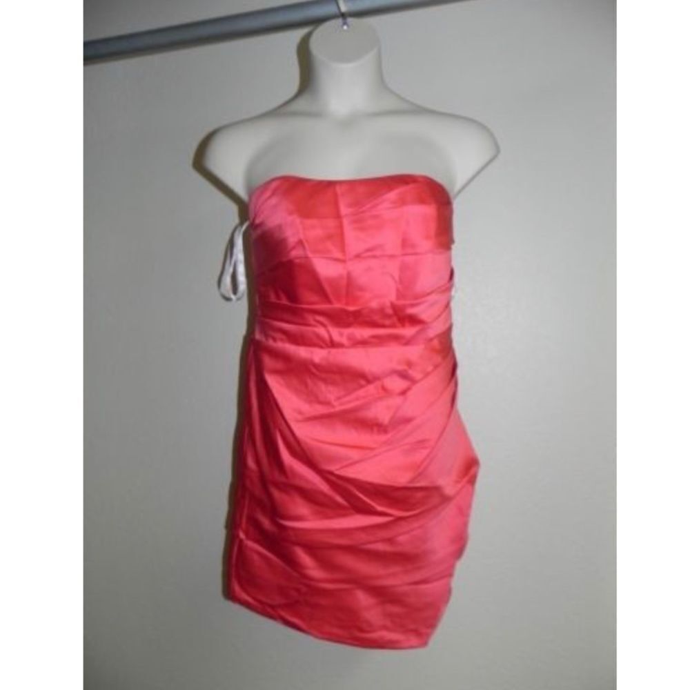 Davids Bridal Dress Plus Size 22 Guava NWT